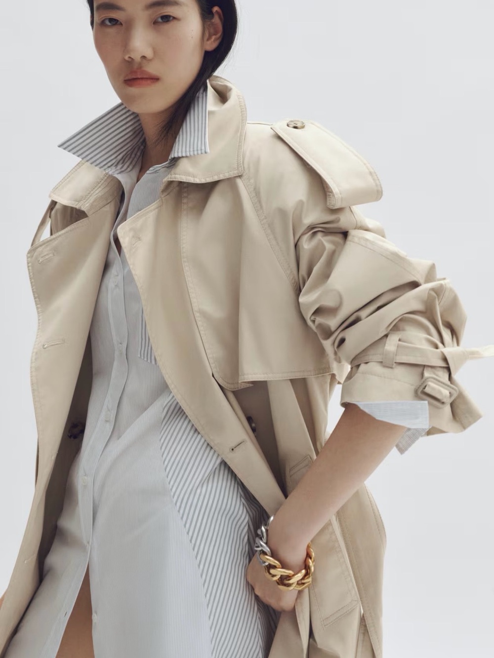 Stella McCartney H&M Oversized Trench Coat
